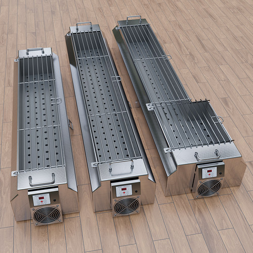 商用带风机不锈钢烧烤炉