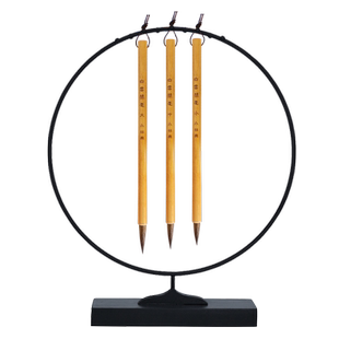 毛笔套装初学者入门狼毫羊毫兼毫加健大白云毛笔书法练字国画水彩笔中楷小楷学生成人楷书行书专用工笔画勾线