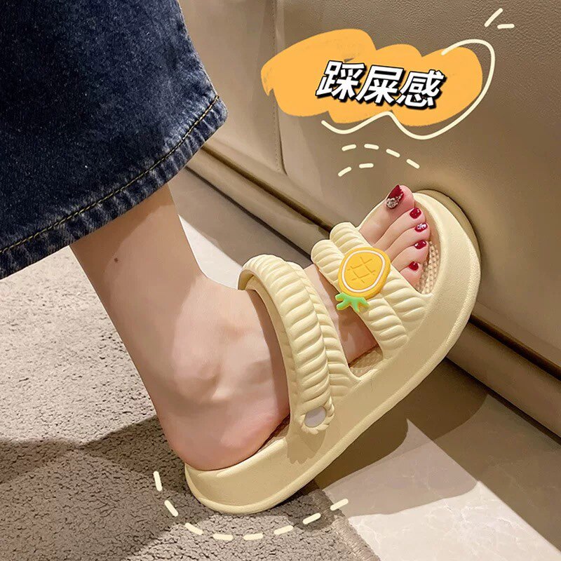 EVA厚跟踩屎感凉鞋女夏季外穿防滑舒适两穿简约凉拖鞋防臭休闲鞋