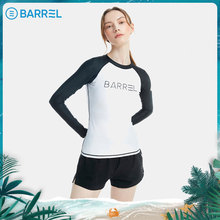 BARREL冲浪泳衣女明星同款eve专业防晒潜水服速干长袖分体游泳装