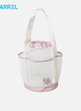 韩国BARREL游泳收纳袋网眼淋浴洗漱包运动沙滩手提包 8L