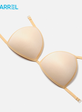 韩国BARREL新款连体泳衣专用挂式胸垫 竞速游泳固定挂杯可拆卸