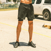 紧身游泳短裤 男士 干湿全能跑步运动官旗 UrbanWater沙滩裤 BARREL