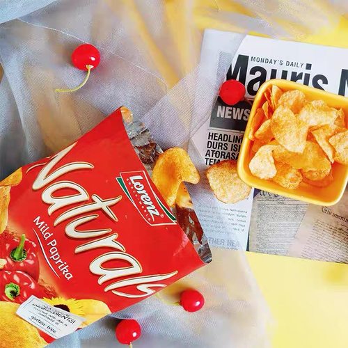 劳仑兹薯片土豆片原切薯条