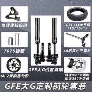 GFE狙击者大G倒置前减震前轮套装前面一套九号ENM小牛NXT极核AE4