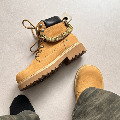 TBOF【轻量化】高帮拉链大黄靴