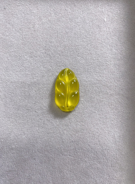 新天然岫玉黄金玉吊坠金枝玉叶锁骨项链吊坠高冰双面雕工发簪配饰