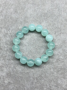 新款天青冻锦鲤吊坠竹节手串四叶草福豆岫玉荷花手牌手纯天然玉石