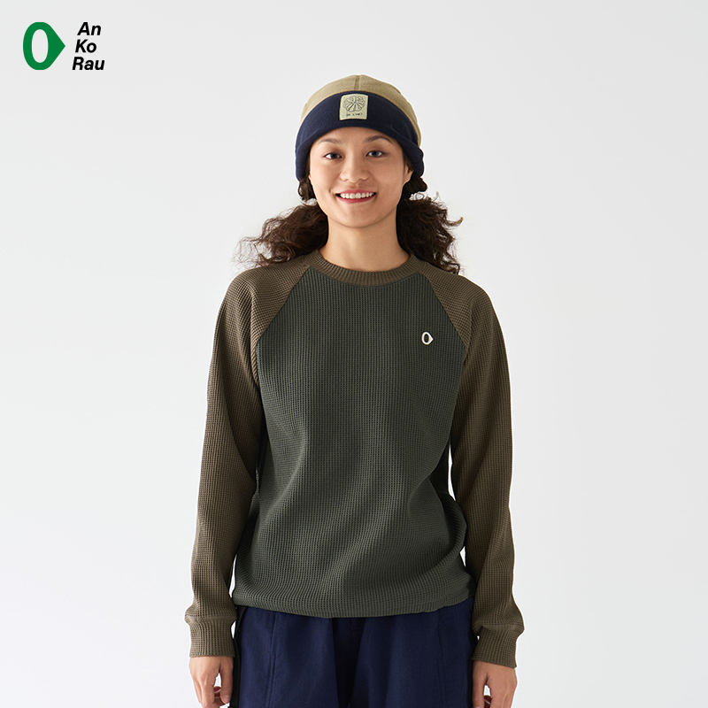 安高若女士城市运动华夫格卫衣