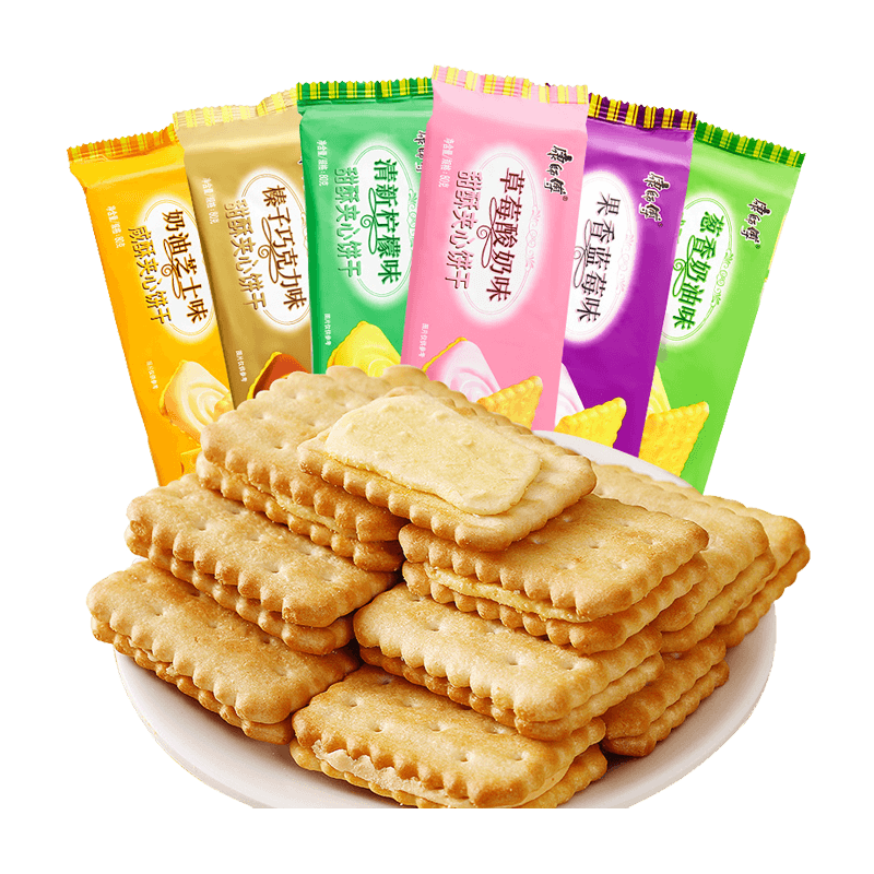 康师傅咸酥甜夹心饼干80g