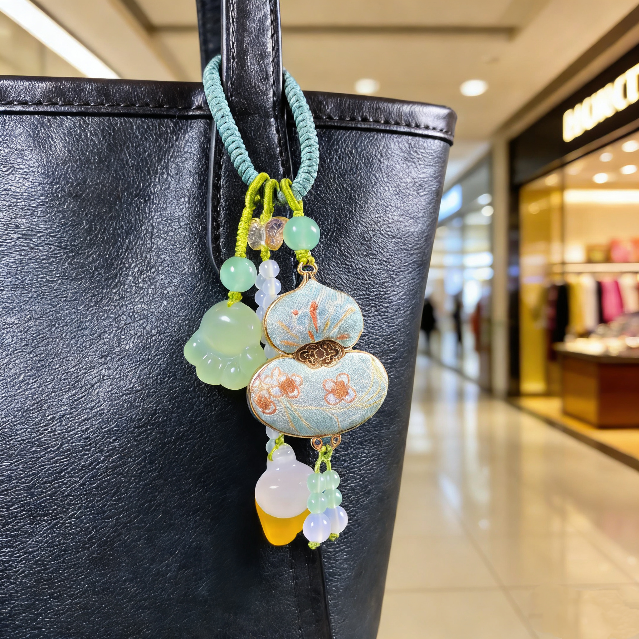 非遗宋锦葫芦手工包挂件