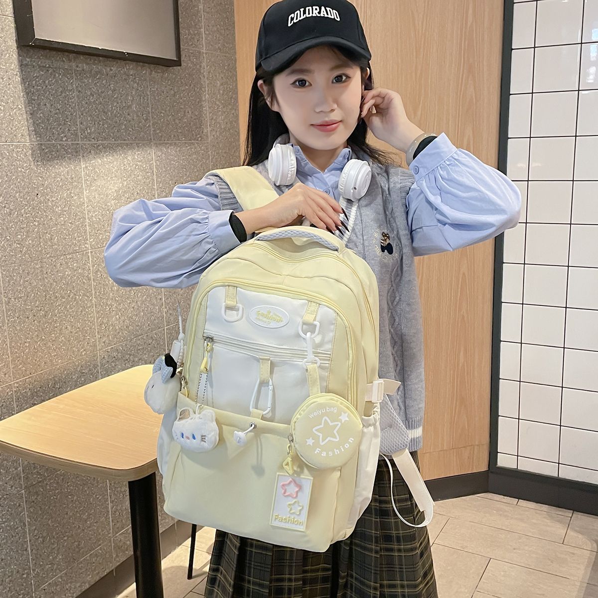 女童书包四至六年级大容量2025新款儿童减压小学生一年级轻便防水