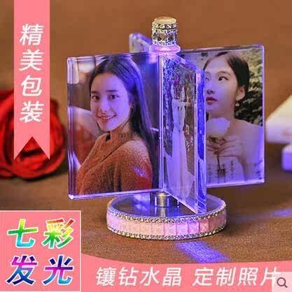 水晶照片制作风车旋转玻璃相册创意摆台生日男女朋友闺蜜礼物在类目 个性定制/设计服务/DIY, 日用/装饰定制, 水晶定制, 水晶影像定制中 - 来自Buy2taobao.com提供专业的淘宝代购服务