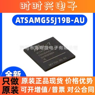全新ATSAMG55J19B-AU 封装LQFP-64ARM Cortex-M4 120MHz单片机