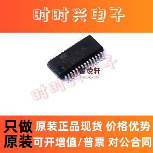 全新原装 CSC2313S CSC2313F SOP-28 音频接口芯片 现货供应