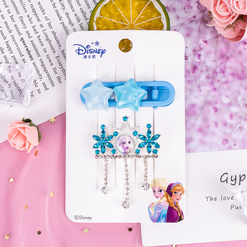 冰雪奇缘儿童发夹子女童