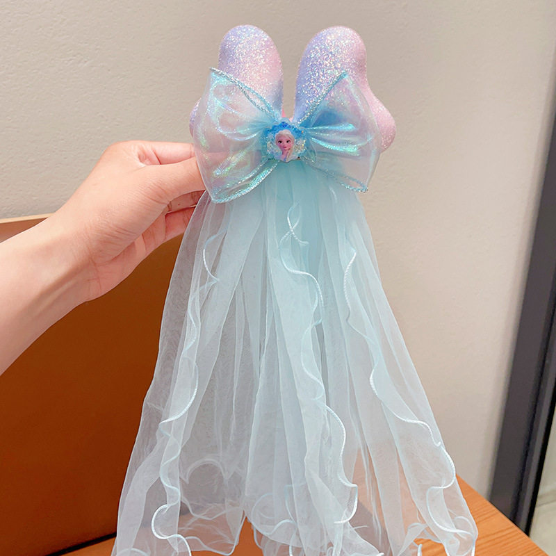 爱莎儿童发夹女孩冰雪奇缘发卡子