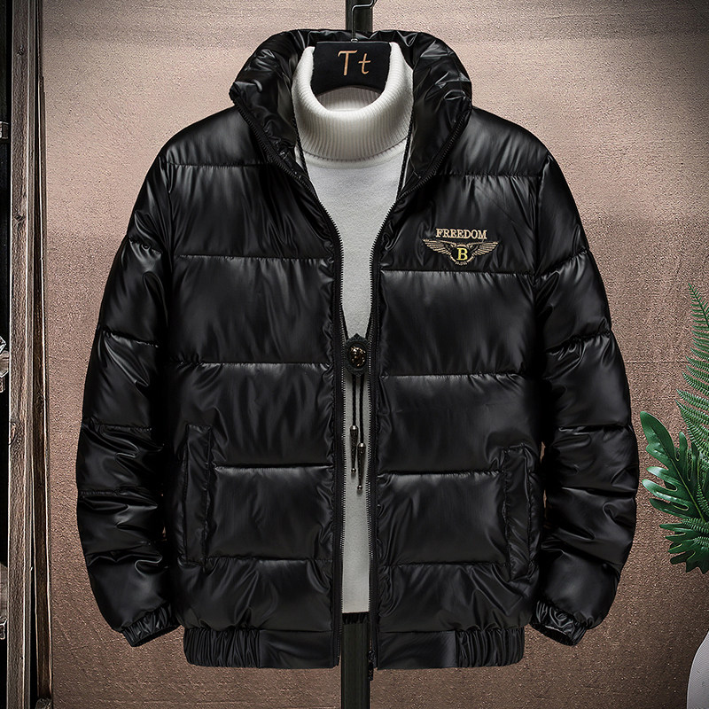 13青少年冬季潮流帅气棉衣外套12岁男孩初中学生15大童16羽绒棉服