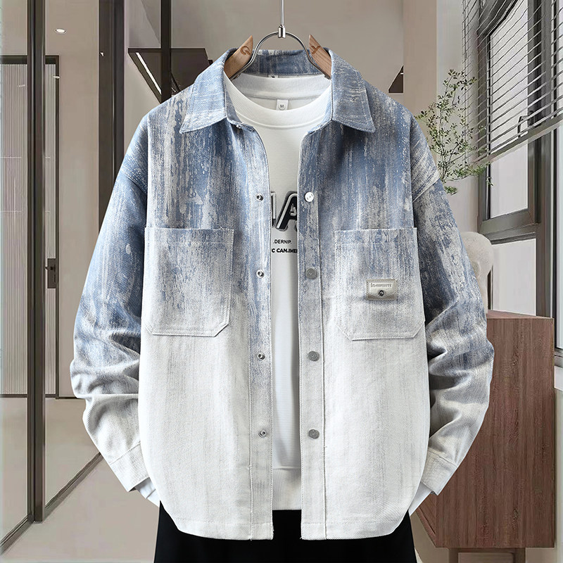 13青少年牛仔衬衫男孩14初高中学生15岁潮流帅气16大童夹克牛子衣,男装,牛仔外套,淘宝优惠券,粉丝福利购,淘宝优惠卷