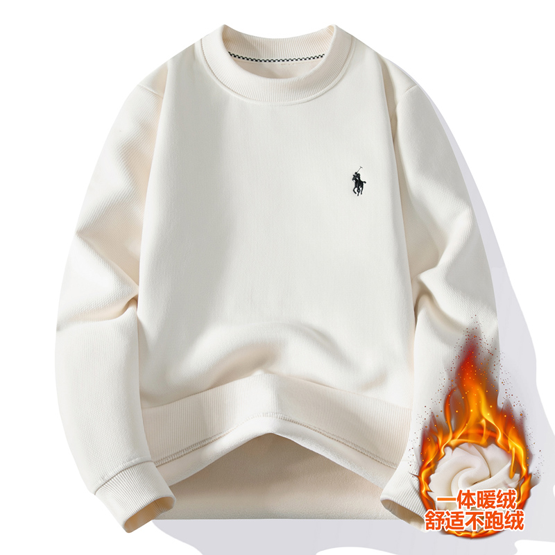 男孩潮流加绒加厚卫衣宽松打底衫