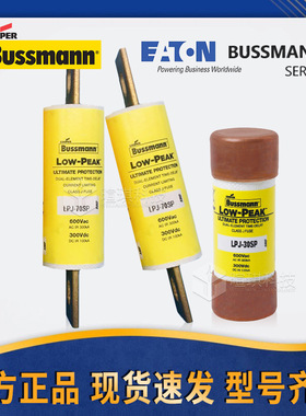 BUSSMANN巴斯曼熔断器LPJ-35 60 125SP 600V低压熔断器快速熔断器