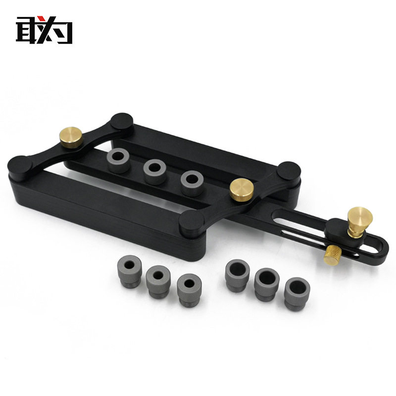 木工打孔定位器圆木榫自适对中打孔家具拼板diy木销垂直开孔敢为,基础建材,打孔定位器,淘宝优惠券,粉丝福利购,淘宝优惠卷