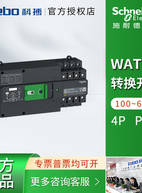 施耐德万高自动转换开关WATSNA 100-630A 4PCR NSX双电源控制