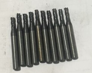 柄6 进口二手钨钢铣刀直径 4刃 9成新