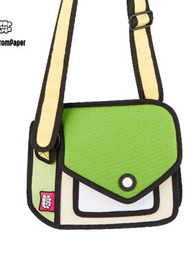 JumpFromPaper嘻嘻包mini款二次元2d包斜挎女包手提通勤单肩包JFP
