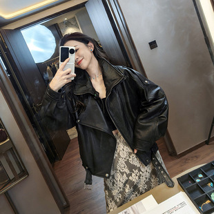 『Y*L真皮衣』杨树林1:1圣L兰同款绵羊皮真皮泡皮飞行员夹克爆爆