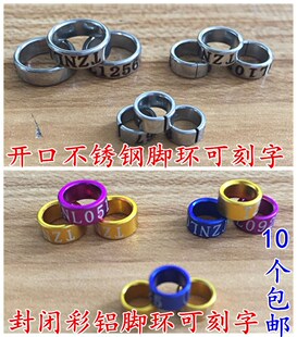 鸟用脚套/鹩哥/脚环鸟喜鹊护腿训鸟链子鸟具用品伯劳皮套八哥脚套