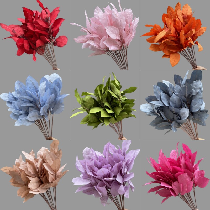 婚庆花材柚子叶婚礼吊顶花