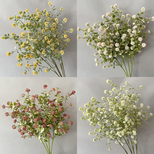 婚庆仿真插花花材叮叮果尤加利果