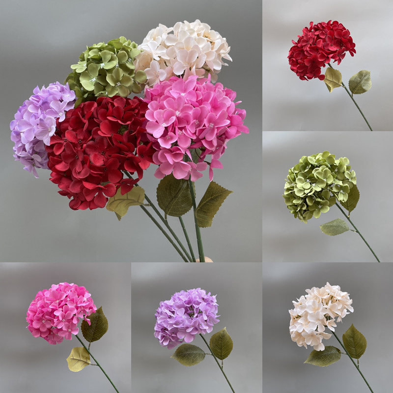 婚礼仿真花材大棒棒糖绣球花仿真婚礼堂吊顶装饰假花背景花艺插花