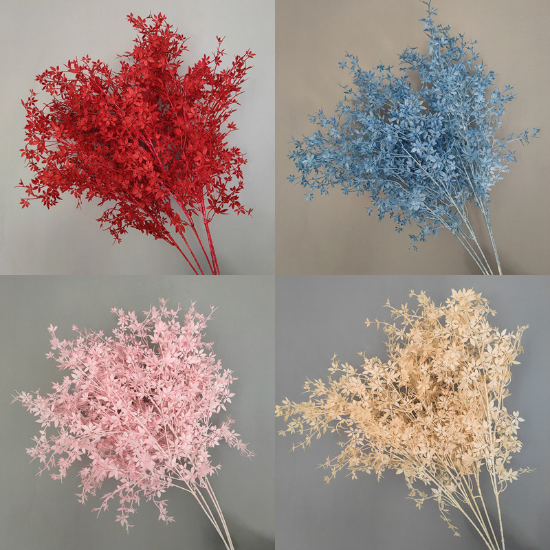 婚庆仿真花材玫瑰草吊顶插花装饰图片