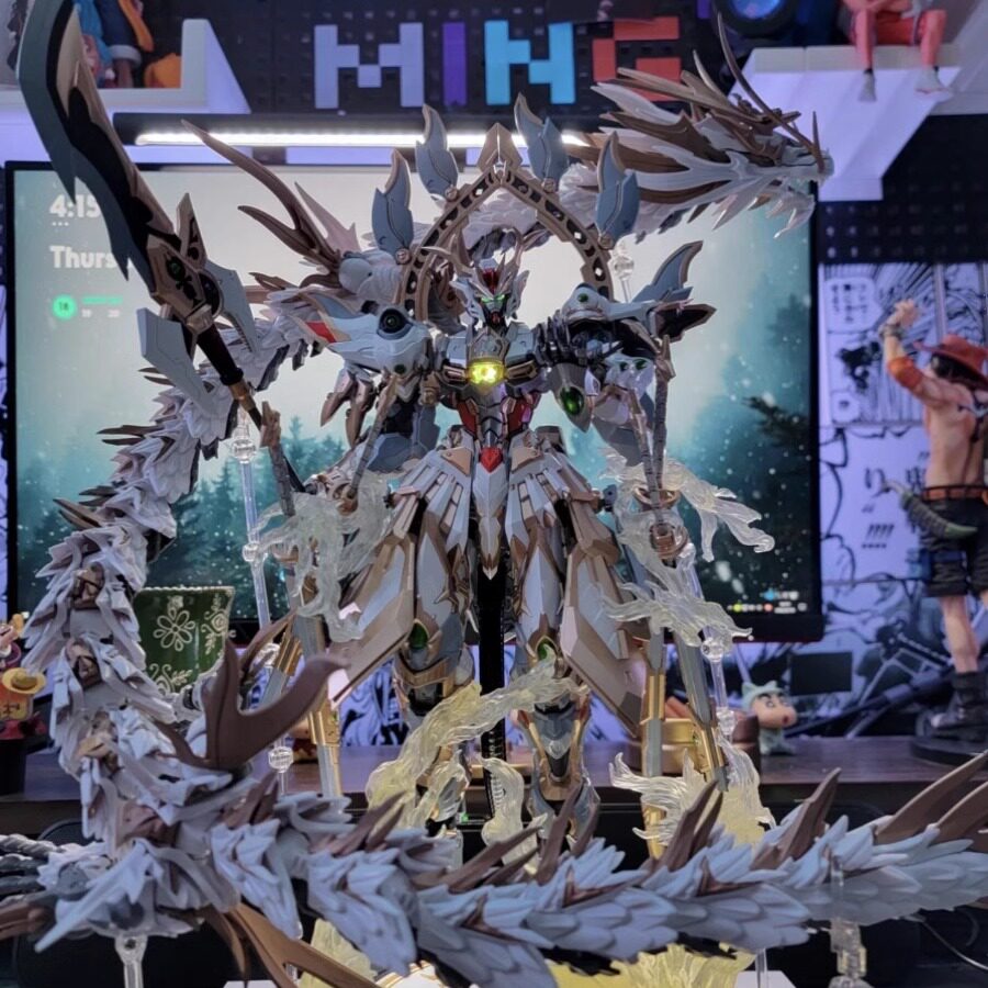 高达模型三国魔动核敖丙吕布曹仁白雪姬机甲拼装手办玩具盲盒图片