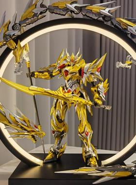 摩动核高达吕布白虎敖丙曹仁干将盲盒白雪姬拼装机甲拼装模型手办