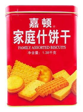嘉顿特脆1600什锦饼干礼包礼盒