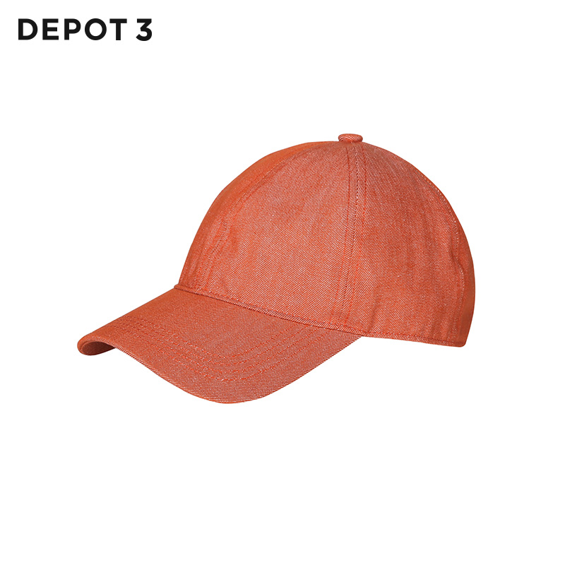 depot3 男装帽子 国内原创设计品牌轻量复古弧形可调节防晒棒球帽