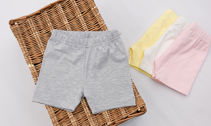 夏季女童三分裤安全裤小短裤四角内裤4色特价清仓