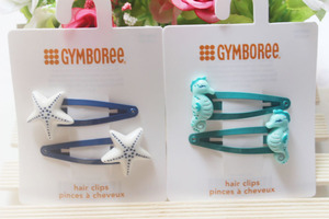 发卡金BABY儿童女童发夹发饰头饰 海星和海马发夹