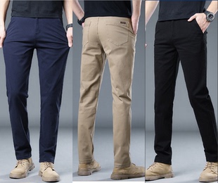 卡其韩版笔挺办公室有型品牌90后品牌休闲帅哥春夏男长裤优质时尚