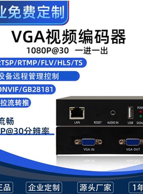 [EN-VVN02]高清1080PVGA视频编码器 电脑收银工业录屏 vga转onvif