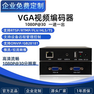 [EN-VVN02]高清1080PVGA视频编码器 电脑收银工业录屏 vga转onvif