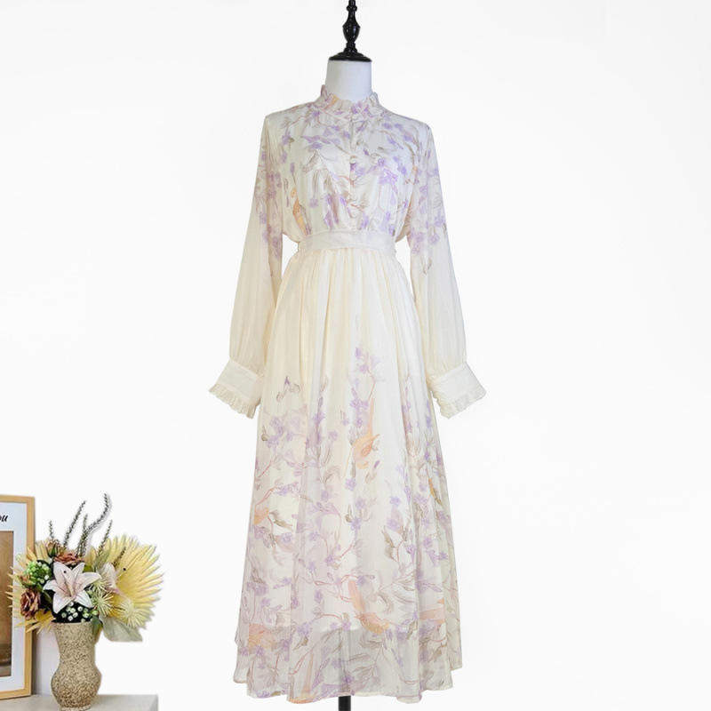 新款 实拍现货优雅名媛气质印花木耳花边衬衫+高腰大摆半身裙套装,女装/女士精品,常规大码外套,淘宝优惠券,粉丝福利购,淘宝优惠卷