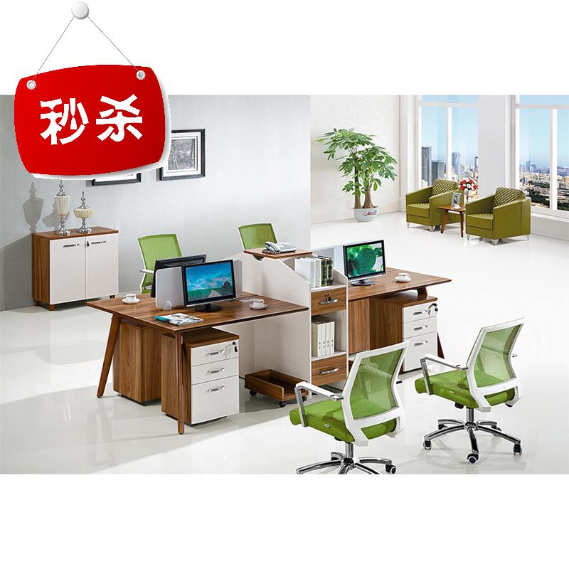 新款公司职员办公桌2/4人位办公卡座电脑桌带屏风办11公桌椅组合|ruв категории коммерческий/офисная мебель, офисная мебель, стол, управление компьютерный стол - от Buy2taobao.com для оказания профессиональной услуги покупки агента Taobao