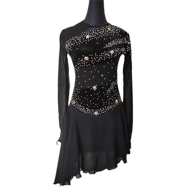 艺术体操花样滑冰服钢管吊带环杂技舞蹈成人儿童演出服装瑜伽现货