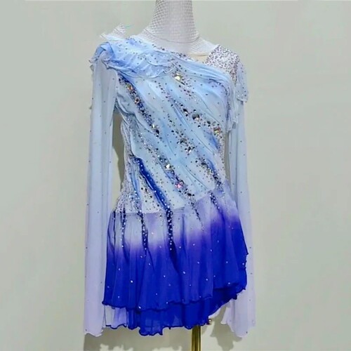 艺熙朵花样滑冰服工厂来图定制