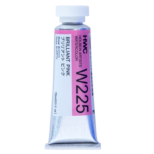 荷尔拜因管状水彩颜料单支管彩15ml艺术家专业绘画透明水彩画颜料管装分装美术生画画美甲专用水粉单只大白色