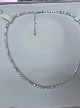 性价比天花板！近圆极光小灯泡项链天然淡水baby珠叠戴神奇S925银